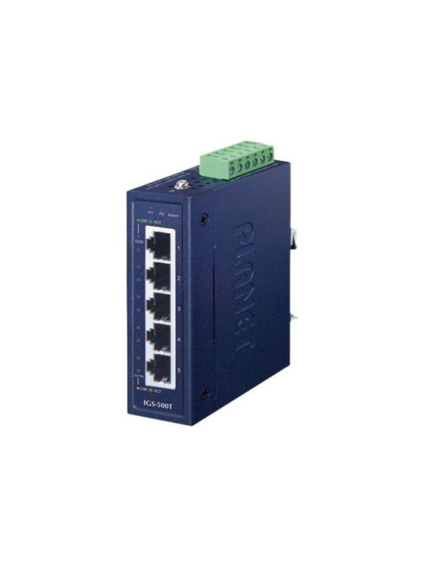 PLANET IGS-500T - switch - 5 ports - unmanaged