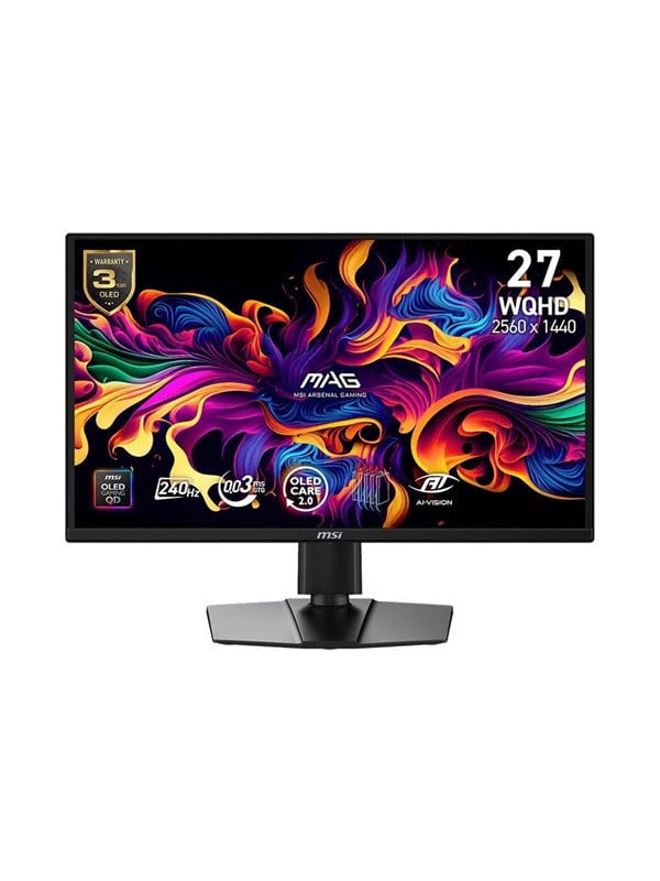 Msi Schwarz Mag 272Qpde Qd-Oled X24 27" Qhd Gaming-Monitor - Qd-Oled, 2560 × 1440, 240 Hz, 0,03 Ms, Adaptive-Sync, Usb-C, - Bild 5