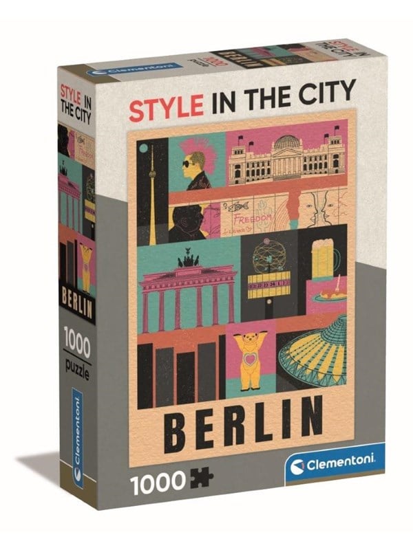 Clementoni Puzzle HQC Style in the City - London 1000 pieces 2D Puzzles