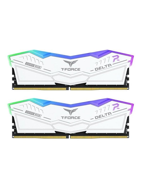 Team Group T-Force DELTA RGB - DDR5 - kit - 32 GB 2 x 16 GB - DIMM 288-pin - 3200 MHz  PC5-51200 - unbuffered
