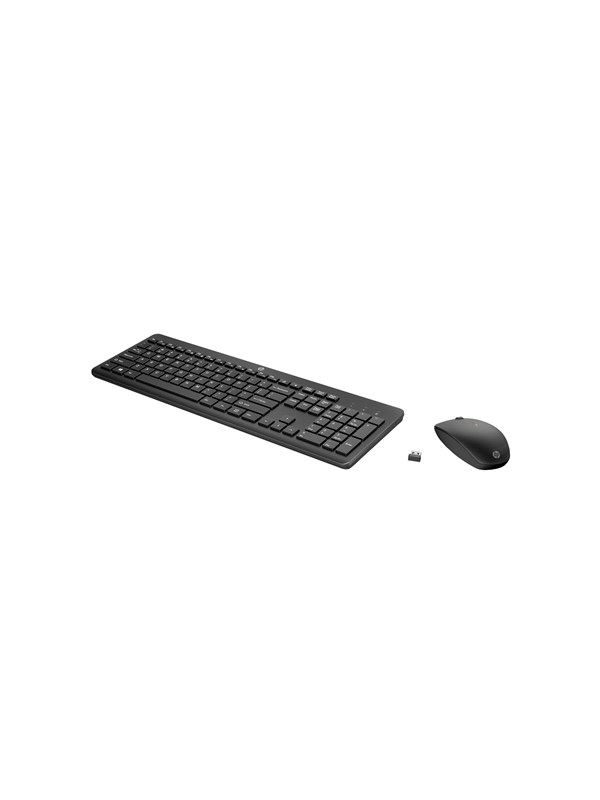 HP 235 - Tastatur & Maus Set - Italienisch - Schwarz