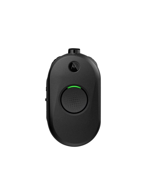 PMR-Funkgerät PORT CLP446e lizenzfrei 2-Wege-Kommunikation 16 Kanäle bis 7 km bis 20 h LED-Ring IP54 mit Ladegerät + Headset schwarz