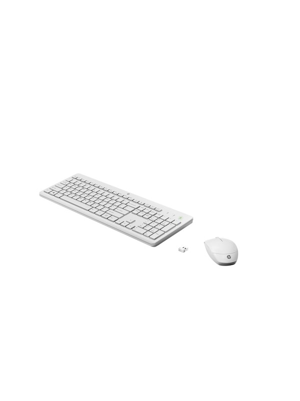 HP 230 Wireless Mouse and Keyboard Combo - French - Maus - 1.600 dpi