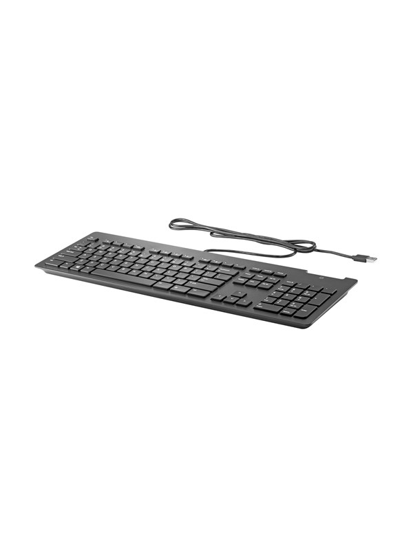 HP Business Slim v2 - Tastatur - Französisch - Schwarz