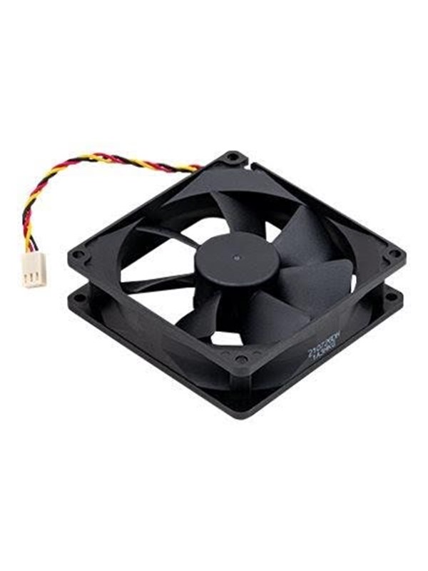 Synology - case fan - 92 x 92 x 25 mm - Gehäuselüfter - 92mm - Schwarz