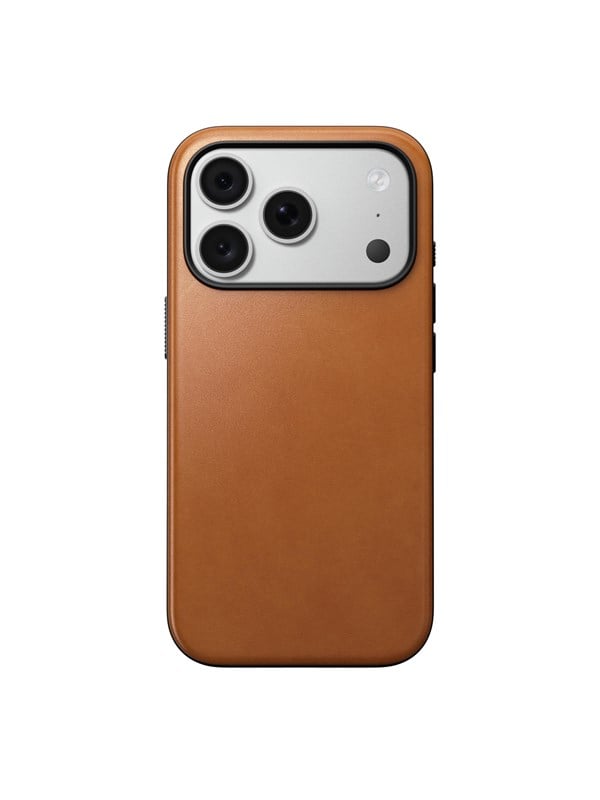 Nomad Modern Leather Case - saddle Horween - iPhone 18 Pro17 Pro