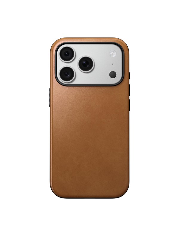 Nomad Modern Leather Case - english tan - iPhone 18 Pro17 Pro