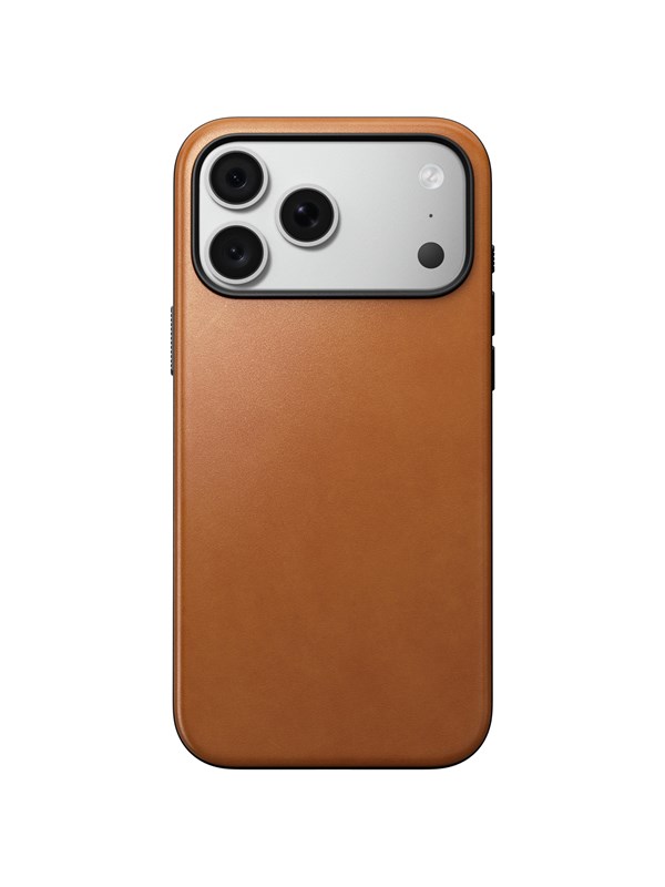 Nomad Modern Leather Case - saddle (Horween) - iPhone 18 Pro Max/17 Pro Max