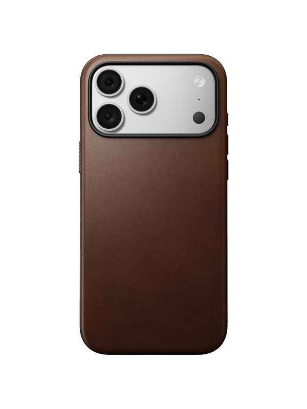 Nomad Modern Leather Case mit MagSafe für das Apple iPhone 18 Pro Max - Brown