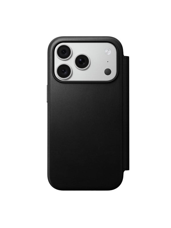 Nomad Modern Leather Folio - black - iPhone 18 Pro17 Pro