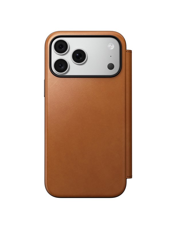 Nomad Modern Leather Folio - saddle Horween - iPhone 18 Pro Max17 Pro Max