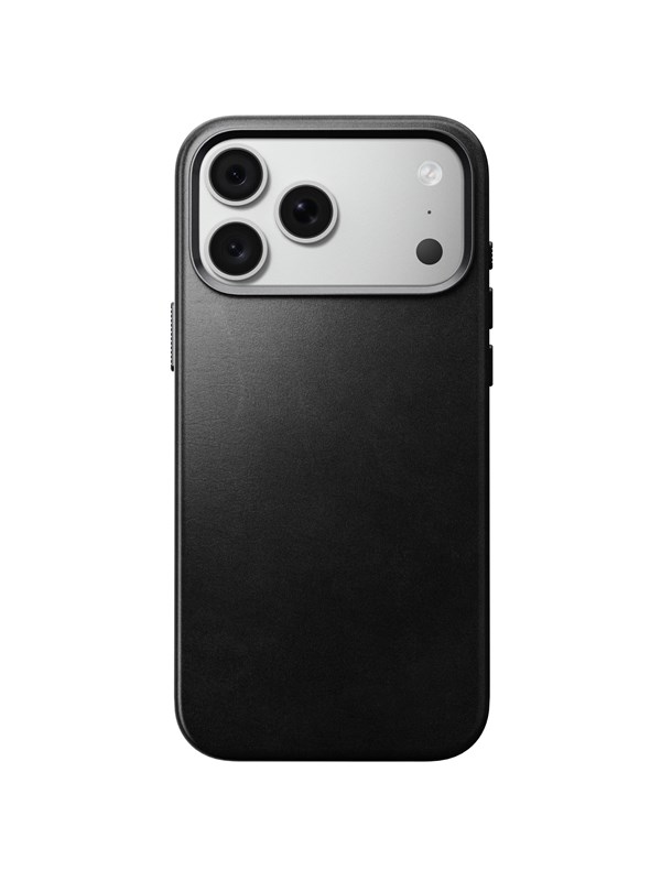 Nomad Traditional Leather Case - black (Horween) - iPhone 18 Pro Max/17 Pro Max
