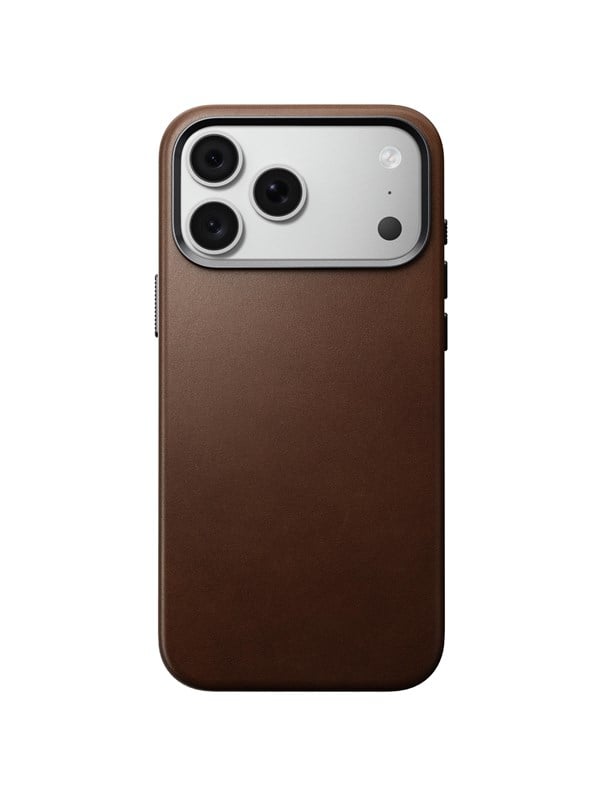 Nomad Traditional Leather Case - brown - iPhone 18 Pro Max17 Pro Max