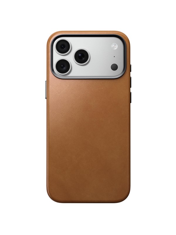 Nomad Traditional Leather Backcover mit MagSafe für das Apple iPhone 18 Pro Max - English Tan