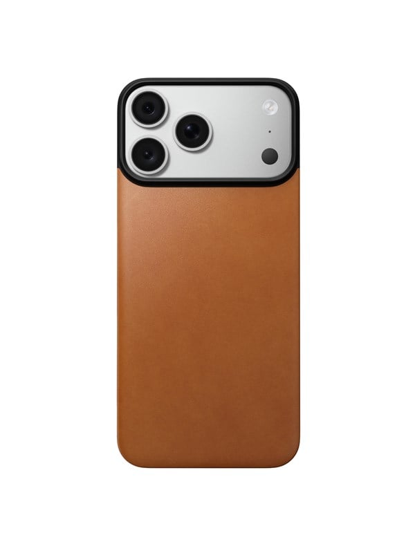 Nomad Magnetic Leather Back - saddle Horween - Magsafe - iPhone 18 Pro Max17 Pro Max