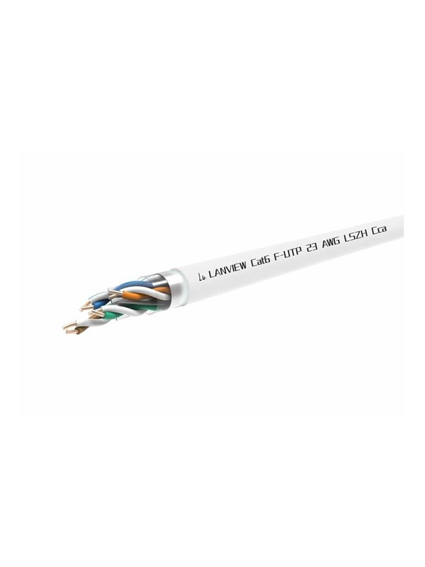 Lanview bulk cable - 500 m - white - Wei - 500m
