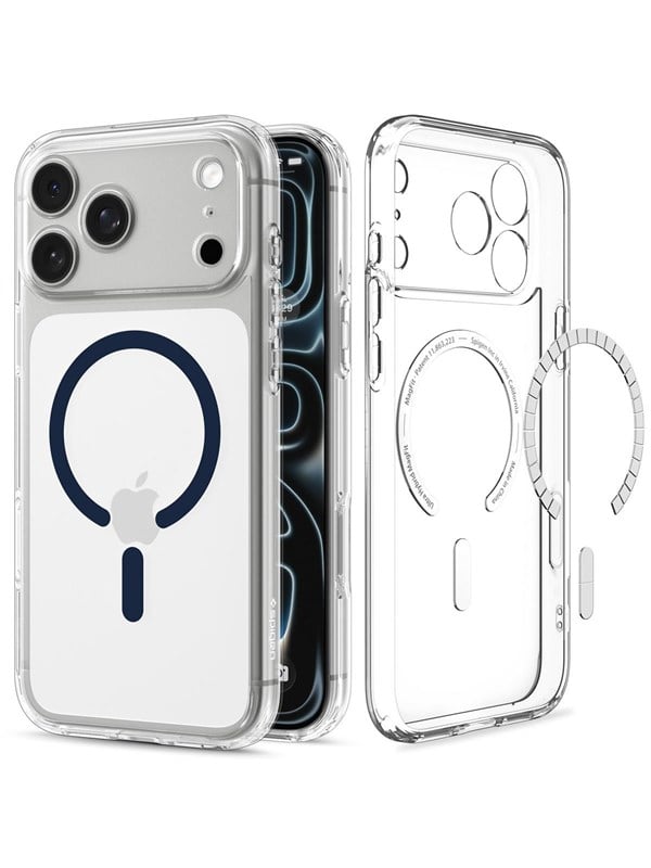 Spigen Ultra Hybrid MagSafe - clear deep blue - iPhone 18 Pro Max17 Pro Max