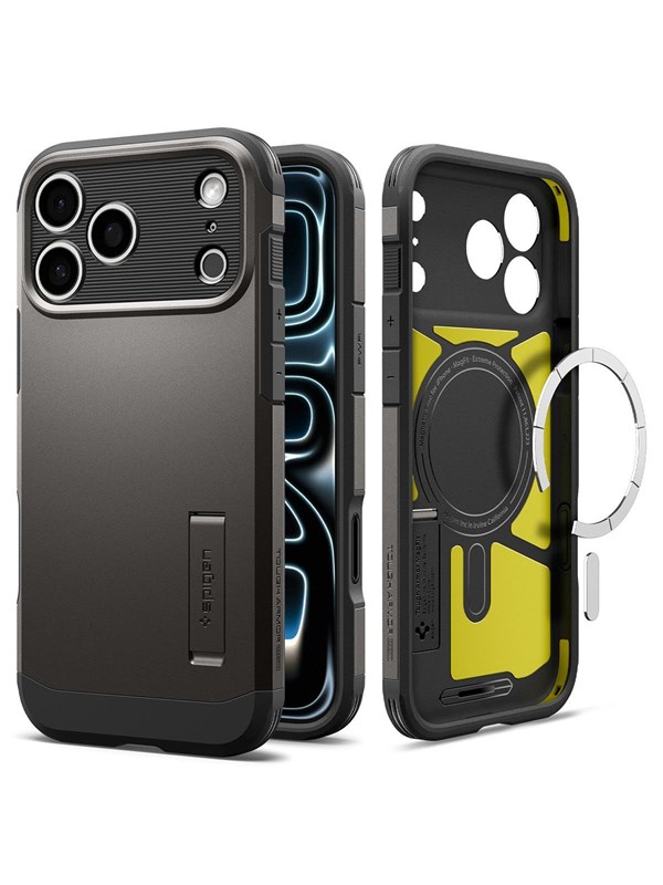 Spigen Tough Armor T MagSafe - gunmetal - iPhone 18 Pro Max17 Pro Max
