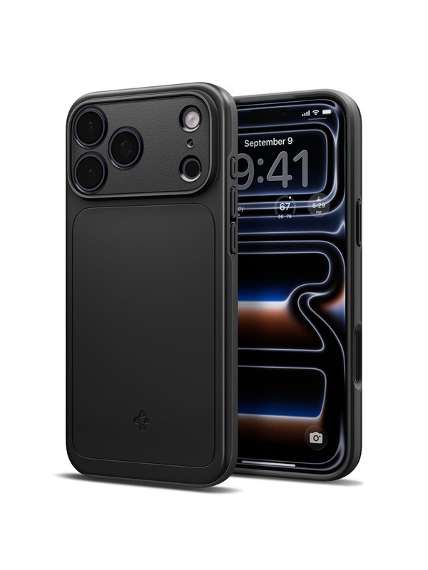 MagSafe-Hülle für Apple iPhone 18 Pro / 17 Pro, Spigen, Thin Fit, Schwarz ACS12144