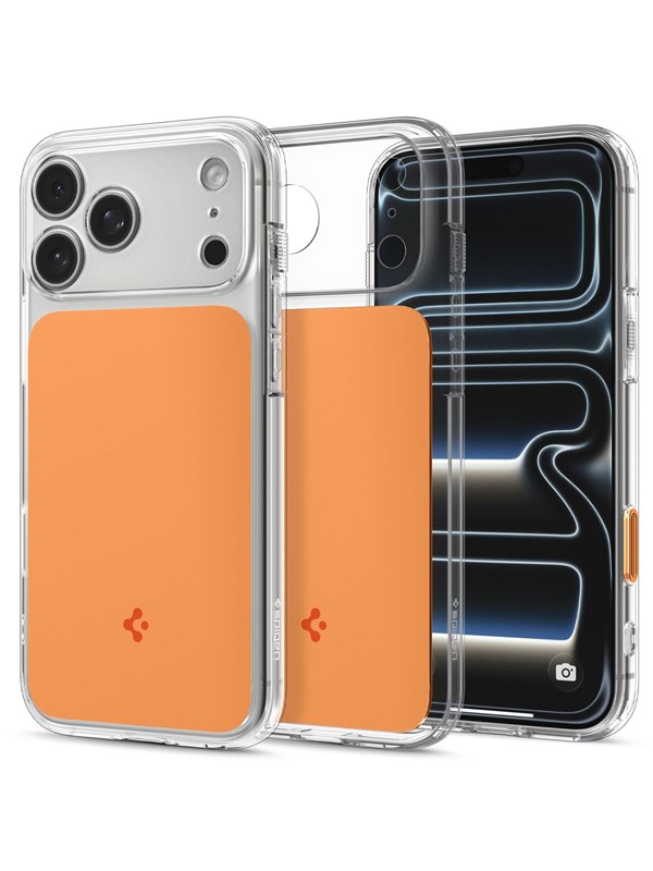 MagSafe-Hülle für Apple iPhone 18 Pro / 17 Pro, Spigen, Ultra Hybrid T, Orange ACS12170