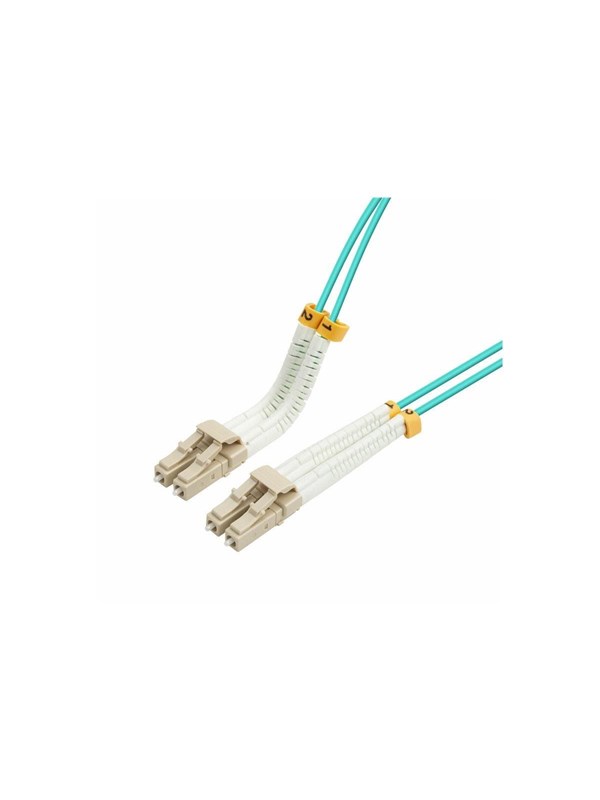 Lanview Bendable patch cable - 1 m - aqua - Blau - 1m