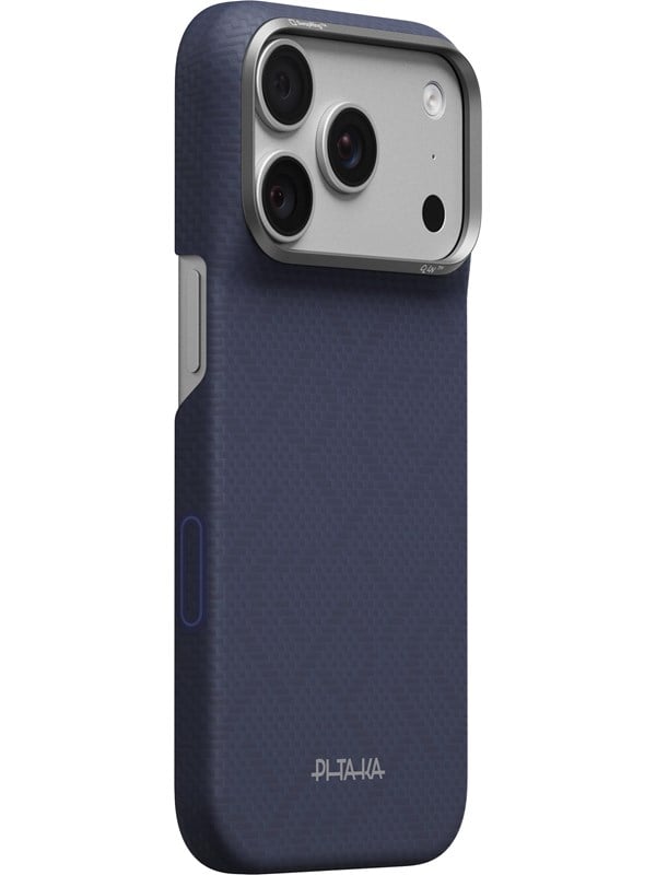 PITAKA Edge Case PTK Weaving - Sapphire Blue - iPhone 18 Pro/17 Pro