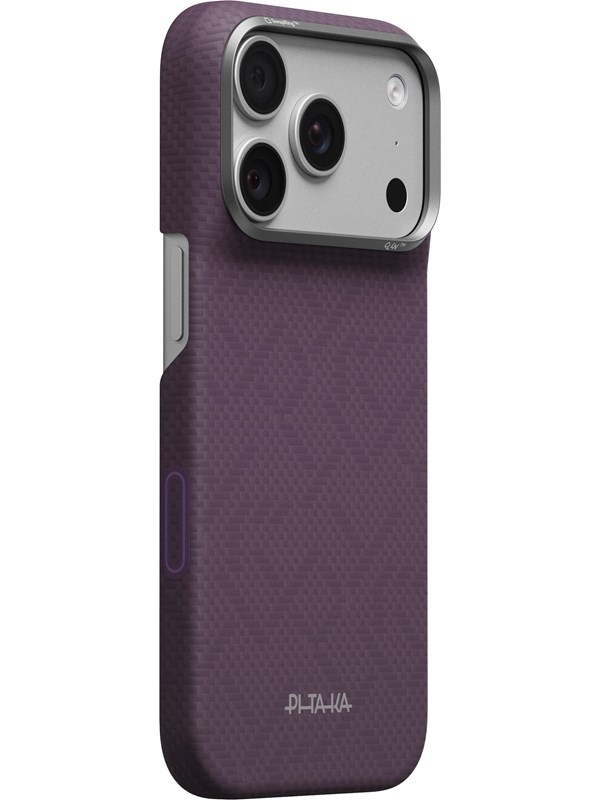 PITAKA Edge Case PTK Weaving - Charoite Purple - iPhone 18 Pro17 Pro