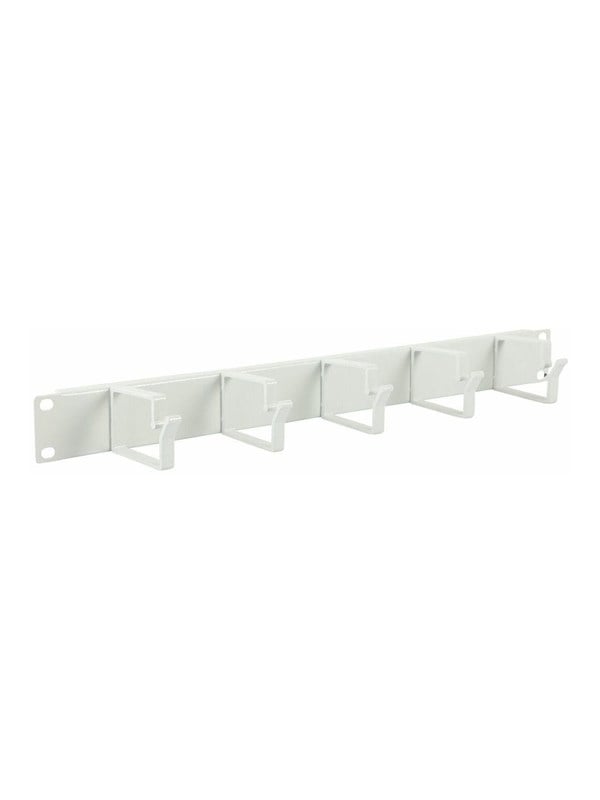 Lanview by Logon - rack cable organiser (horizontal / vertical) - 5 hooks - 1U