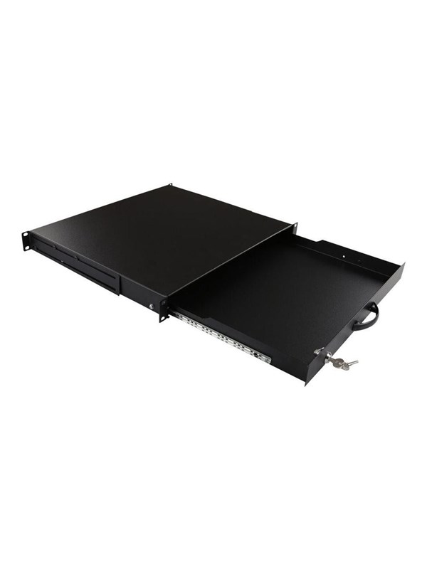 Lanview by Logon - rack keyboard drawer - general use lockable - 1U