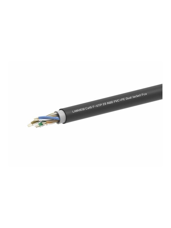 Lanview bulk cable - 305 m - Schwarz - 305m