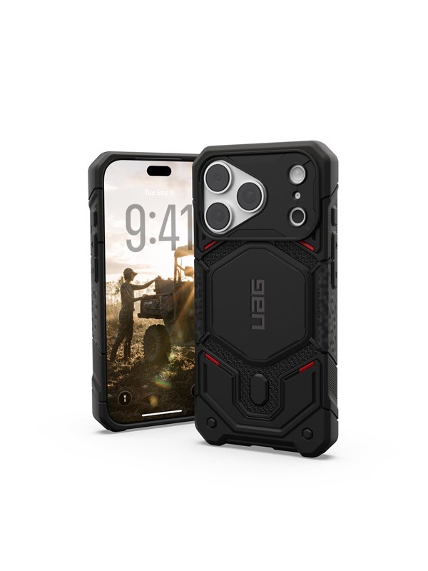 UAG Monarch Pro MagSafe - kevlar black - iPhone 18 Pro17 Pro