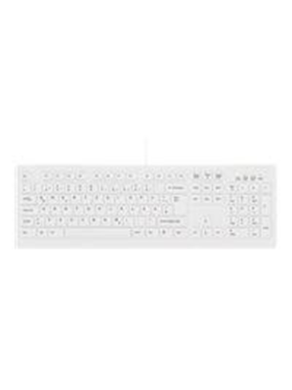 Cherry Contour Active Key MedicalKey ClassicClean AK-C8100 Sanitizable - Tastatur - Schweiz - Weiss