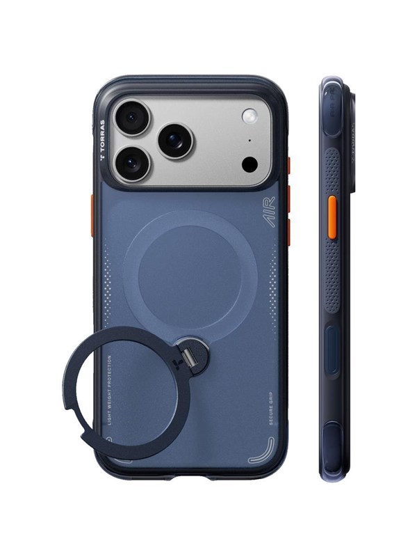 Torras Ostand Q3 Air - deep blue - iPhone 18 Pro