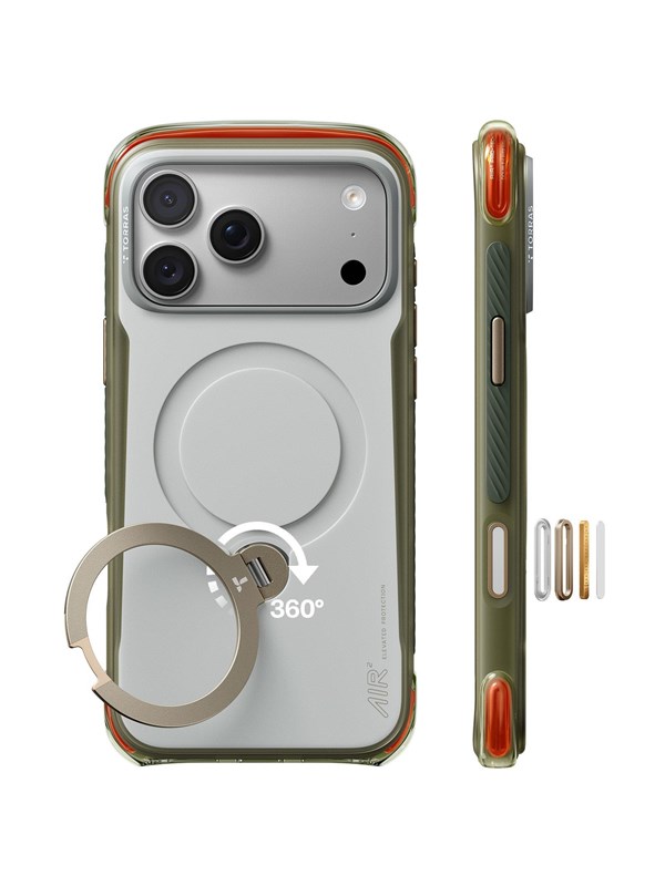 Torras Ostand Q3 Air Pro - alpine marble white - iPhone 18 Pro