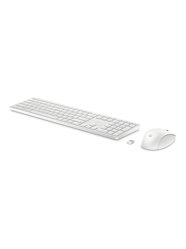 HP 655 Wireless Keyboard And Mouse Combo WHITE FR - Tastatur - China