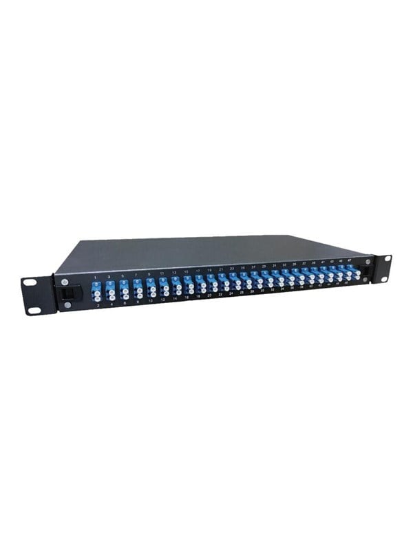 LANVIEW Fibre Patch Panel 19inch 1U with 24 X LC Duplex