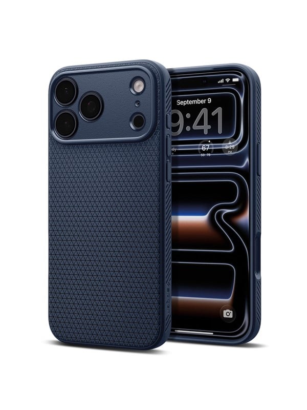 Spigen Liquid Air - navy blue - iPhone 18 Pro17 Pro