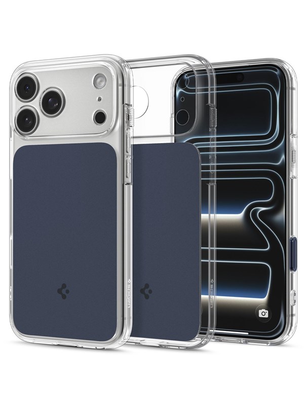 MagSafe-Hülle für Apple iPhone 18 Pro Max / 17 Pro Max, Spigen, Ultra Hybrid T, Mattblau ACS12135