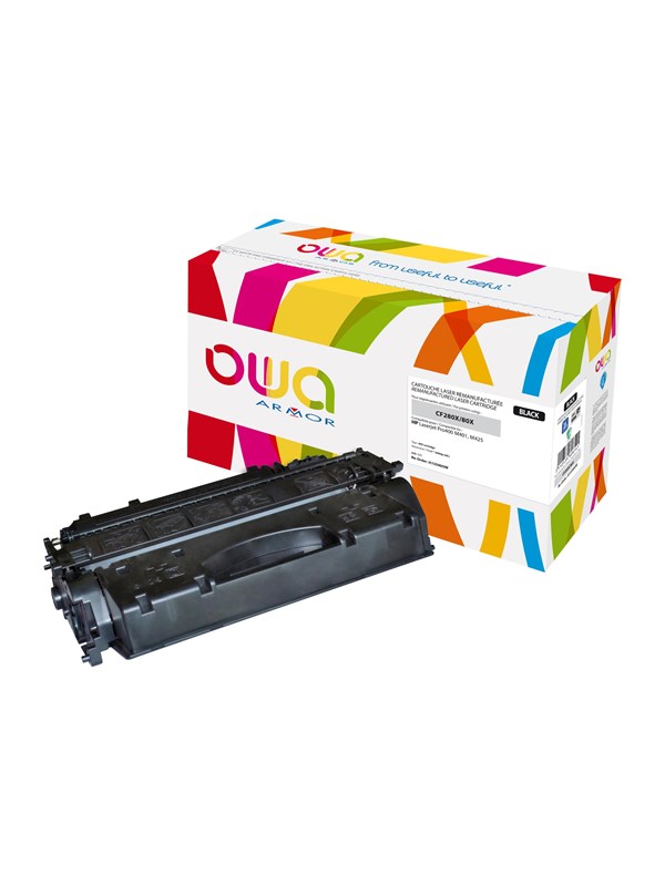 Armor - black - compatible - toner cartridge alternative for HP CF280X