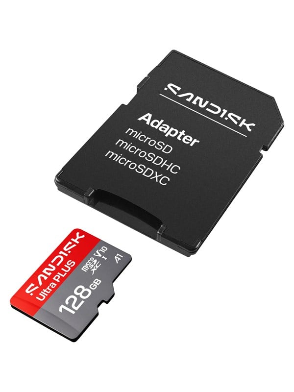 SANDISK Ultra PLUS microSDSD - 200MBs - 128GB