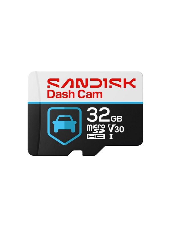 SANDISK Dash Cam Card microSD - 100MBs - 32GB