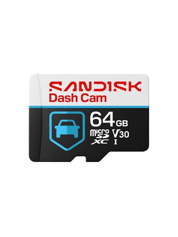 SANDISK Dash Cam Card microSD - 100MBs - 64GB