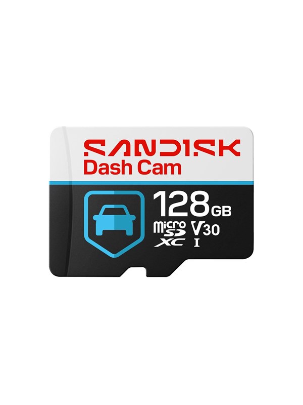 SANDISK Dash Cam Card microSD - 100MBs - 128GB