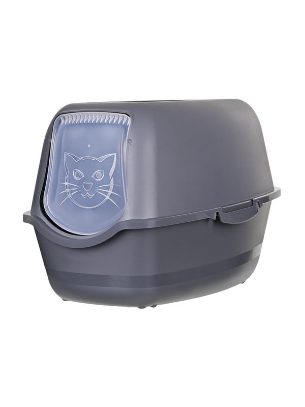 DIAMENTIQ BAYA anthracite - Katzentoilette - 55,5 x 40 x 38,7 cm