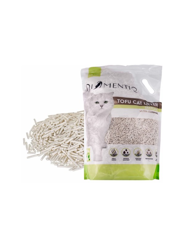 DIAMENTIQ Tofu Matcha Ultra clumping - pflanzliche Streu - 4kg