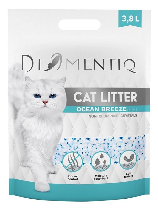 DIAMENTIQ Ocean Breeze - Katzenstreu - 3,8 l