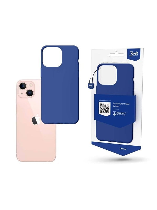 3mk Case for iPhone 14 from the Matt Case Series - Blue