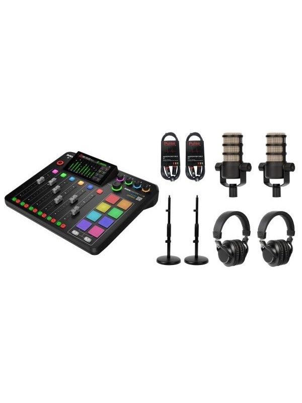 Rde RODEcaster PRO II Podcasting Dual Bundle