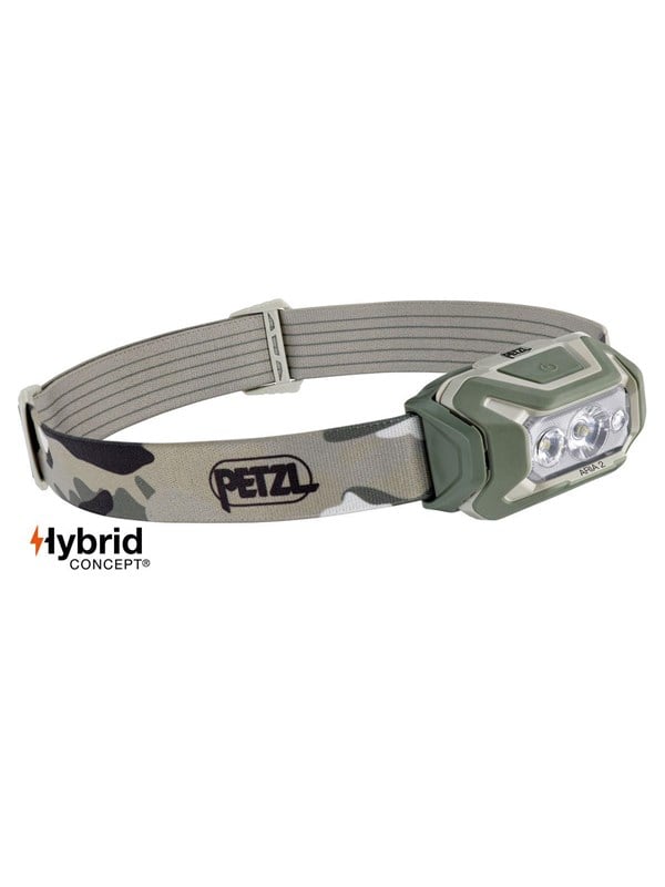 Petzl E070DA01 Headlamp ARIA 2R RGB camo