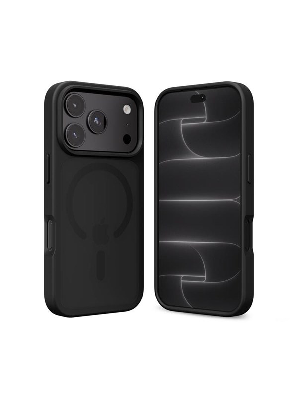 CRONG Hybrid MATTE Magnetic case with MagSafe for iPhone 18 Pro  iPhone 17 Pro - Black